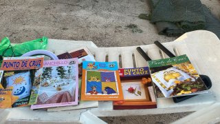 Punto de cruz libros