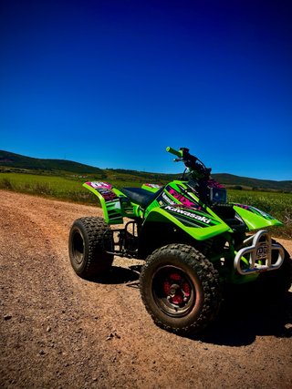 Kawasaki Quad Verde
