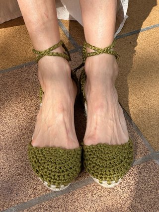 Alpargatas Crochet Talla 35-42
