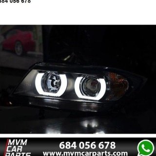 Faros Xenon Angel eyes Led para BMW Serie 3 E90 E9