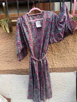 Kimono/Cárdigan estampado estilo boho – Nuevo con