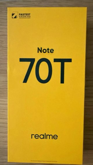 Realme Note 70T 4GB/128GB Negro