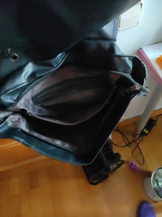 Bolso Negro Mujer Calavera Tachuelas