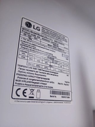 Frigorífico LG Combi No Frost
