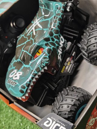 Coche Monster Truck Dino 1:20