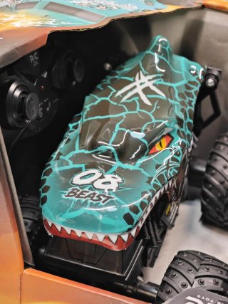 Coche Monster Truck Dino 1:20