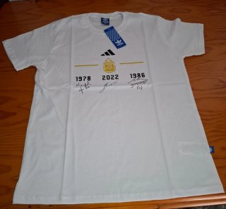 Camiseta Adidas Argentina Mundial 1978 1986 2022