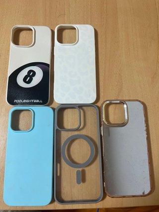 Fundas iPhone 16 Pro Max cada una 2€ (5 unidades)