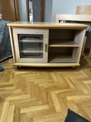 Mueble TV cristal y departamentos