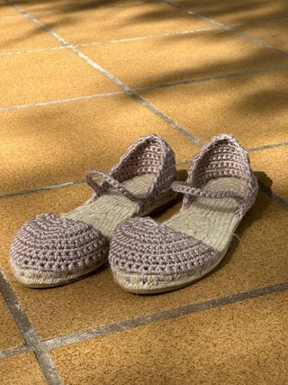 Alpargatas Crochet Talla 35-42