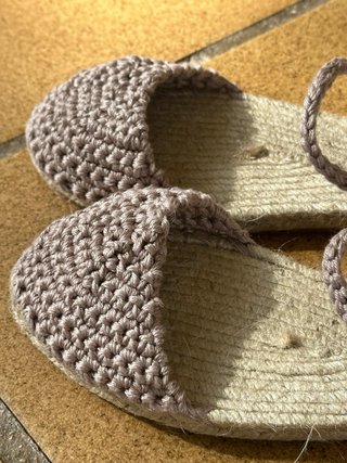 Alpargatas Crochet Talla 35-42