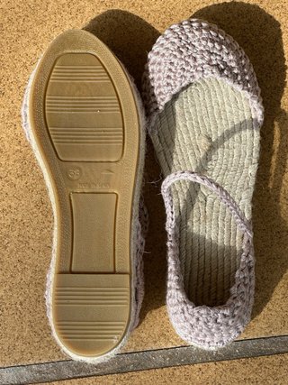 Alpargatas Crochet Talla 35-42
