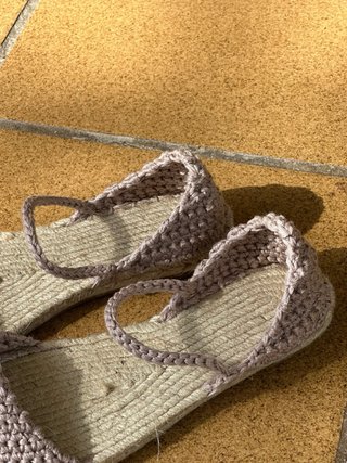 Alpargatas Crochet Talla 35-42
