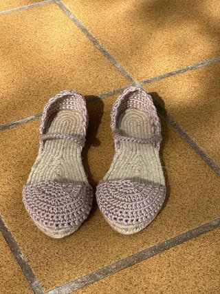 Alpargatas Crochet Talla 35-42