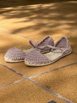 Alpargatas Crochet Talla 35-42