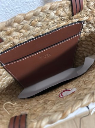 Capazo Zara pequeño personalizado SIN estrenar!