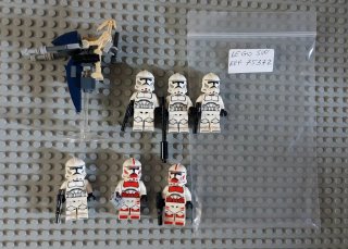 Lego Star Wars Minifigure e Veicolo