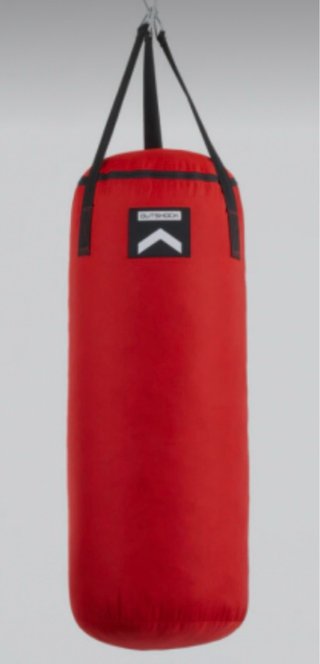 Saco de boxeo rojo
