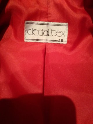 Conjunto traje pantalón Artex rojo