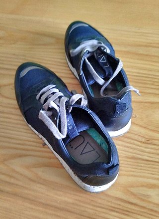 Zapatillas Laüd Negras Recicladas