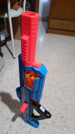 Escopeta de juguete X-Shot Insanity azul