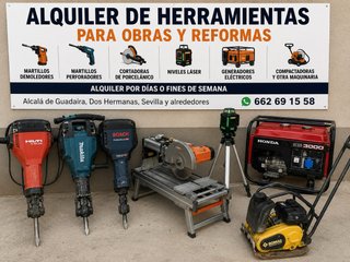 Alquiler Maquinaria Obras y Reformas