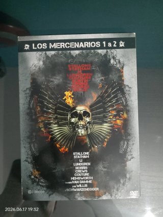DVD Los Mercenarios 1 & 2
