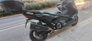 Yamaha T-Max Maxi Scooter Negra/Gris