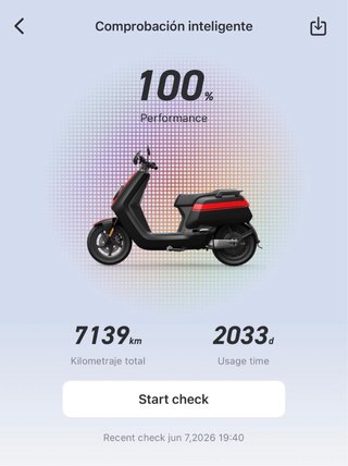 Scooter Eléctrica NIU NQI GTS PRO 2020 (7.200km)