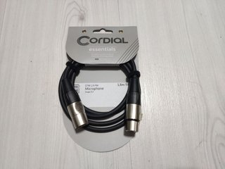 Cable Micrófono XLR Cordial CFM 1,5 FM