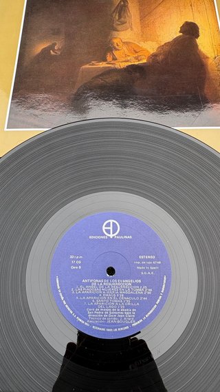 LP Vinilo “Tiempo Pascual” CANTOS GREGORIANOS