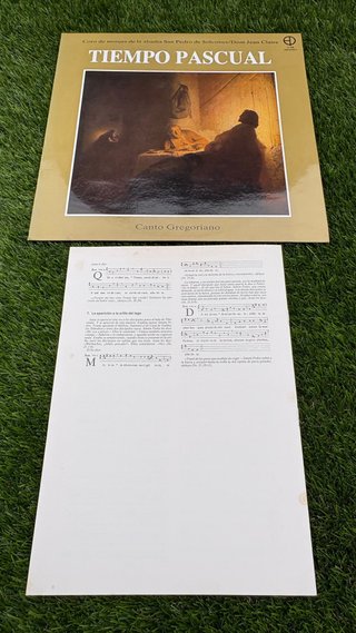 LP Vinilo “Tiempo Pascual” CANTOS GREGORIANOS