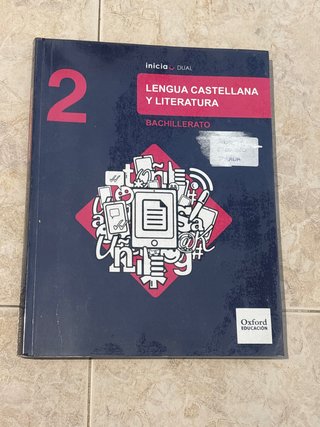 Lengua castellana y literatura, 2 Bachillerato
