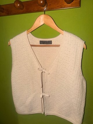 Chaleco beige Primark Talla M