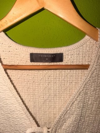 Chaleco beige Primark Talla M