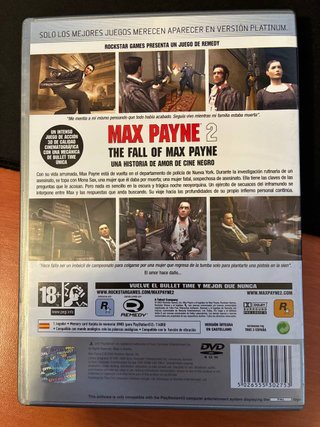 Max Payne 2: The Fall of Max Payne PS2