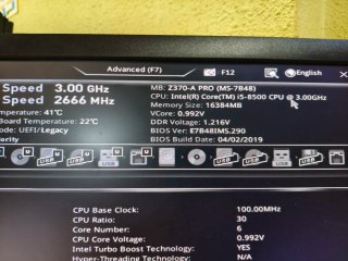 Lote CPU i5, Placa Base MSI y RAM