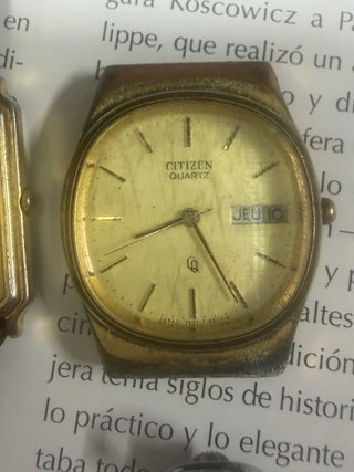 Lote 4 Orologi al Quarzo Seiko e Citizen Vintage