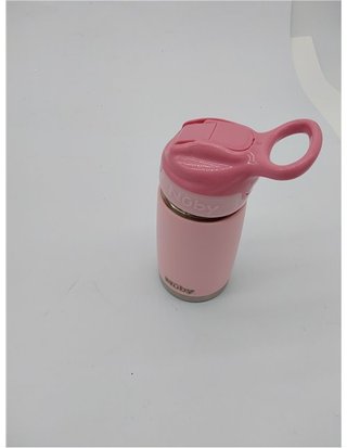 Nuby - Thirsty Kids - Botella Acero Inoxidable Flip-It Reflex para viajes - Vaso Antiderrame Bebe Con Cierre Seguro Y Diseño Tér