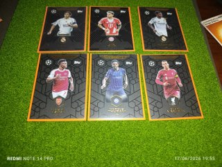 Cartas de fútbol Topps Champions League
