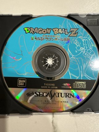 Dragon Ball Z Sega Saturn Juego Acción