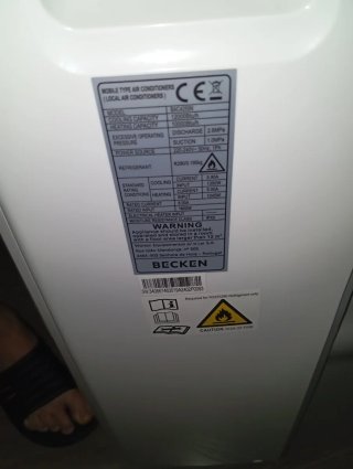 Aire Acondicionado Portátil BECKEN 3000Frigorias