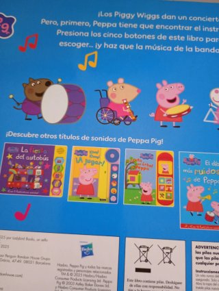 Peppa Pig. Libro con sonidos - Peppa y los inst...