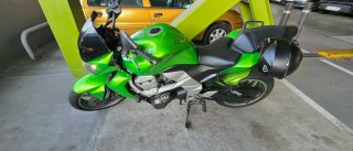 Kawasaki Z750 Verde/Plata