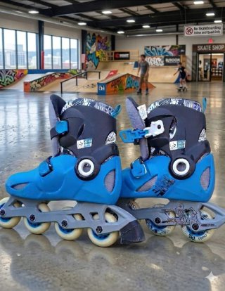 Patines en línea para niños talla 32-34 ajustable
