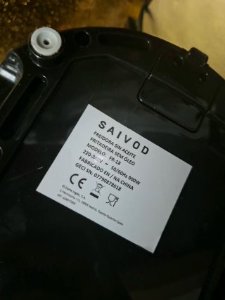 Freidora de aire SAIVOD