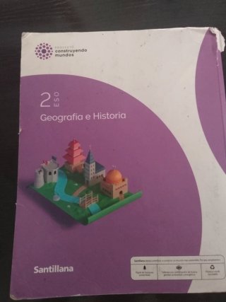 Libro de geografía e historia