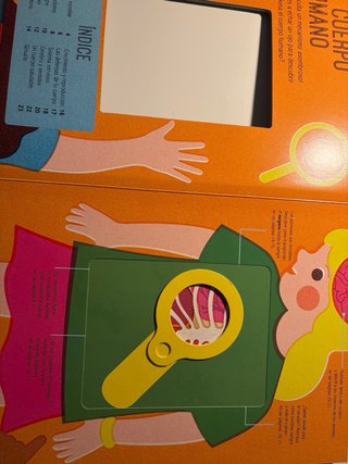 El cuerpo  humano, la lupa mágica