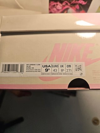 Jordan 1 Low Travis Scott Pink