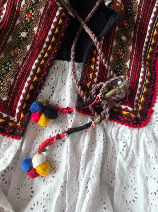 Chaqueta Zara Bordada Multicolor Talla Única